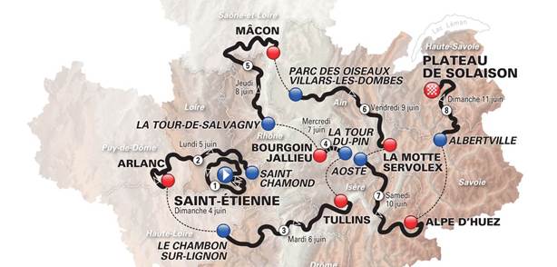  Critrium du Dauphin: l’Alpe d’Huez revisit 