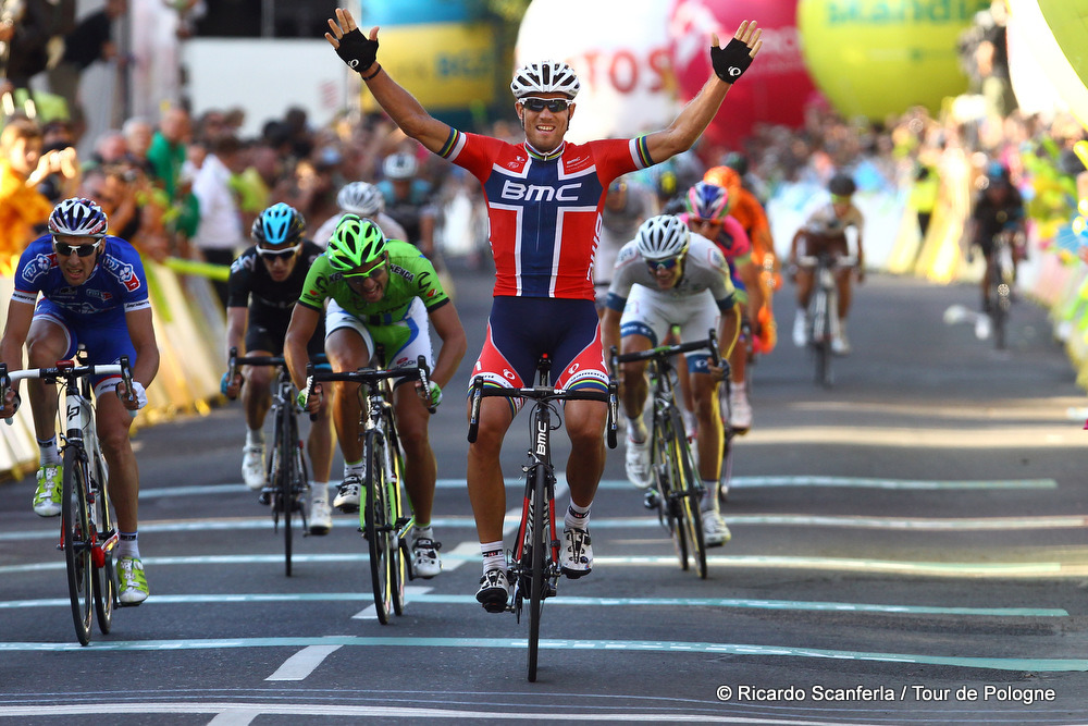 Tour de Pologne # 5 :  Hushovd gagne une nouvelle fois