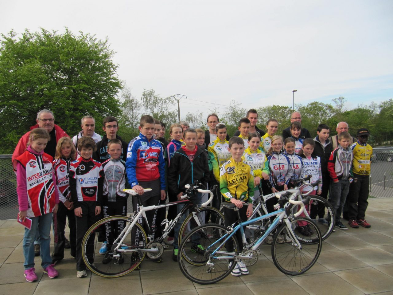 Trophe de France des Jeunes Cyclistes : dj sur le terrain !