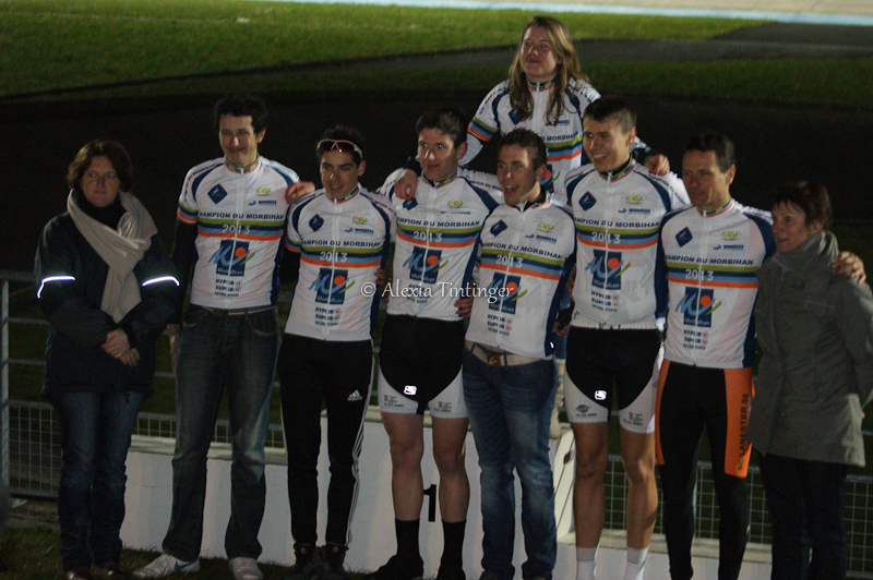 Championnat Morbihan Piste et Omnium  Vannes : Classements 