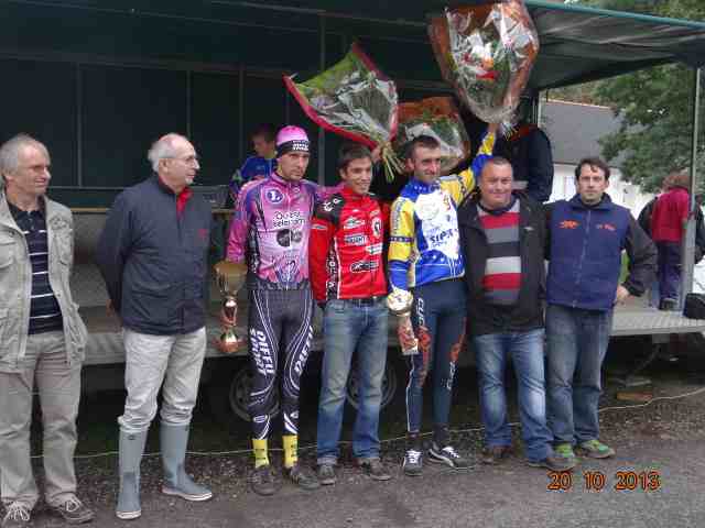 Cyclo-cross  Ploemel (56) : victoire de Gicquiau