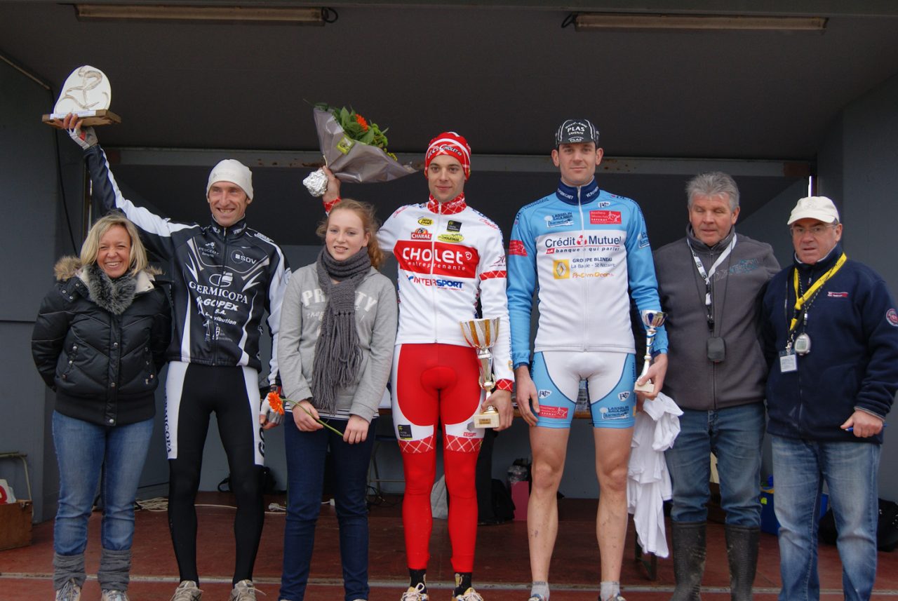 Cyclo-Cross de la Turballe (44) : Riou, Gendron, Normand et Mottier 