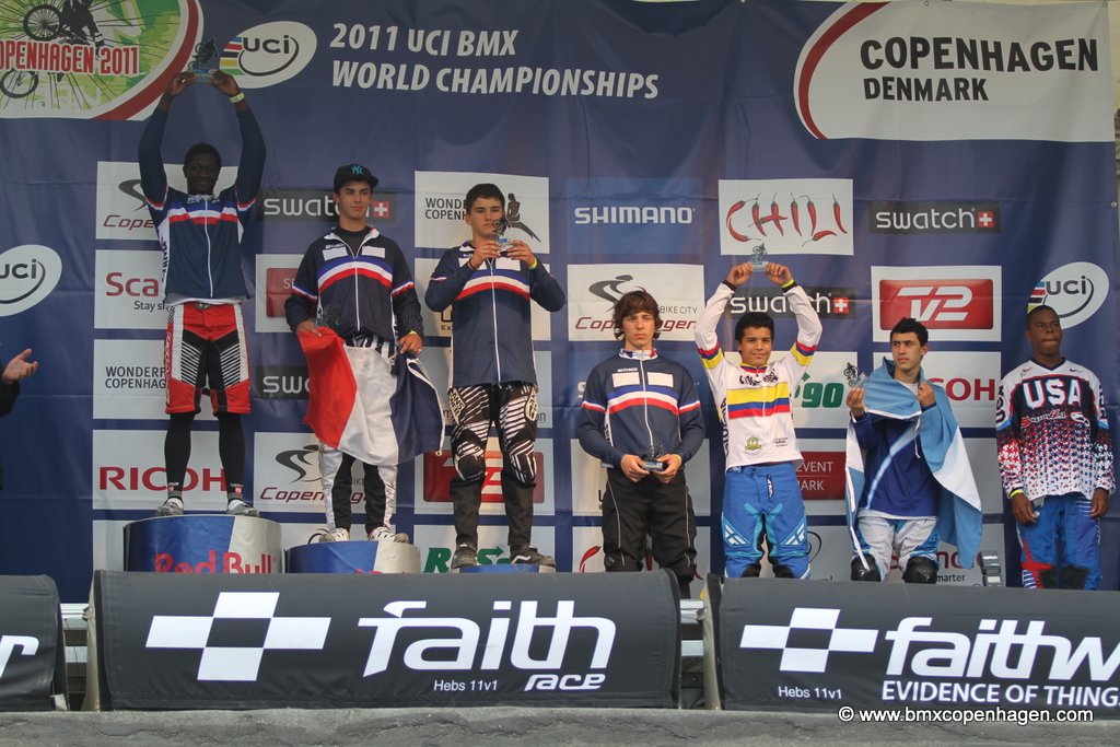 Mondial BMX  Copenhague : Levay 2e en challenge 16 ans