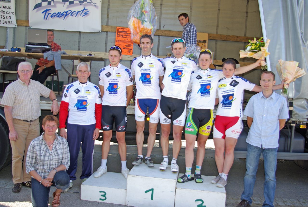 Championnat du Morbihan Pass'Cyclisme et dames  Missiriac : les classements