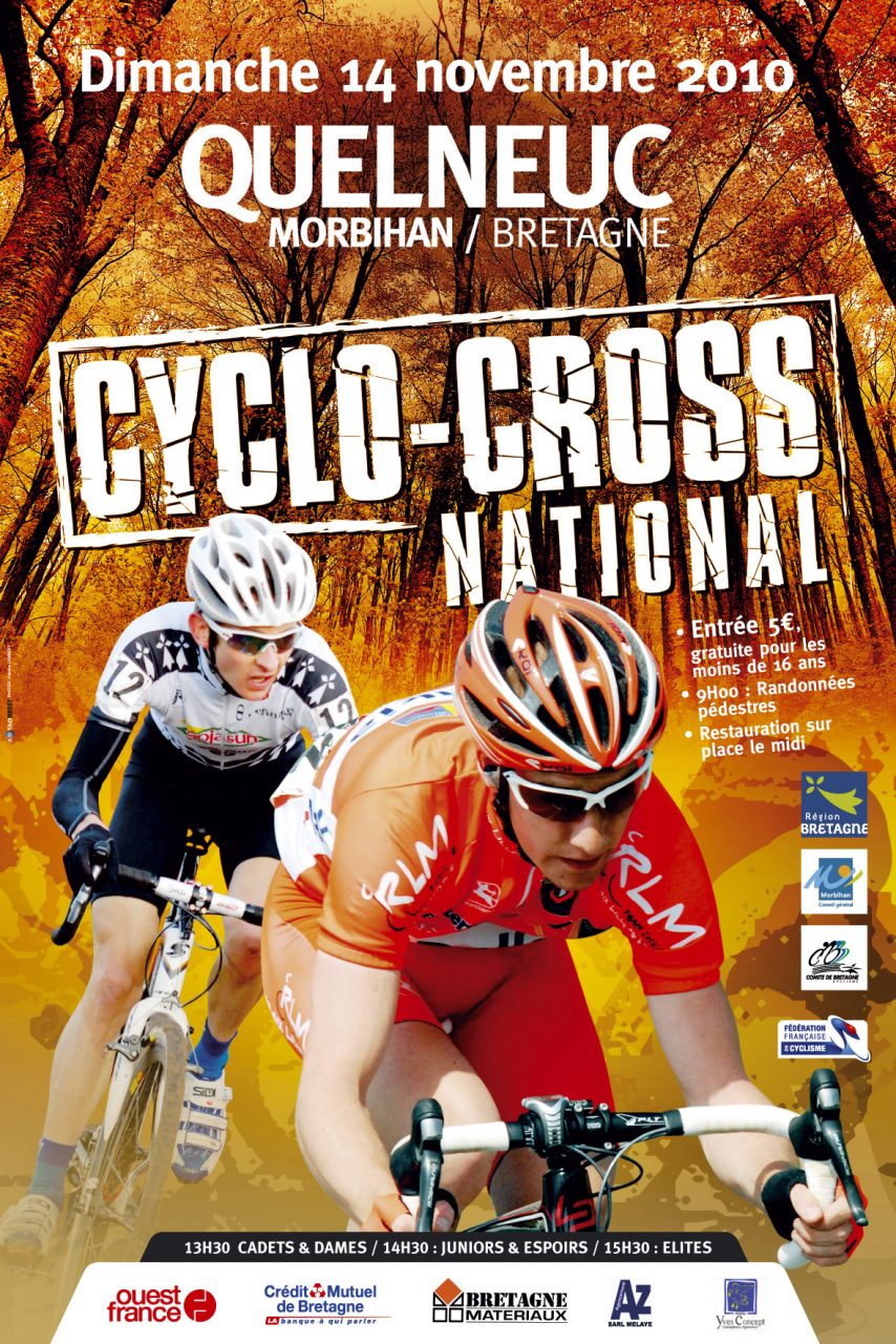 Prenez-date ! Cyclo-Cross de Quelneuc le 14 novembre  