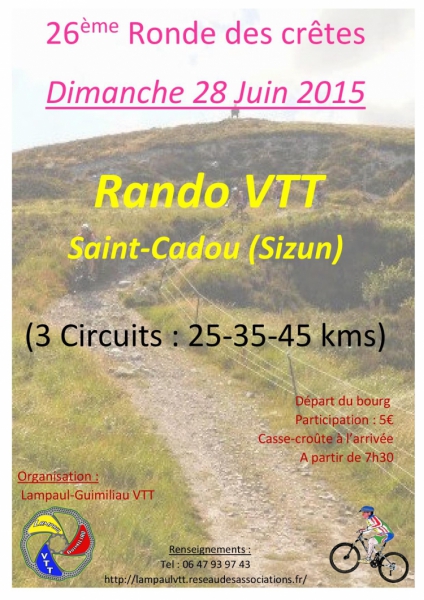 Ronde des Crtes : c'est dimanche