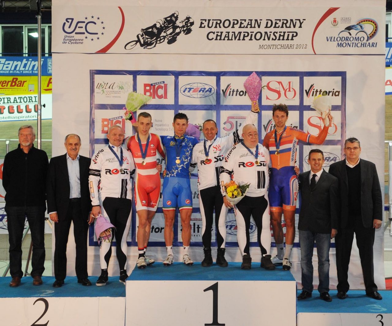 Championnat d'Europe de Derny  Montichiari (Italie) : Vigano sacr