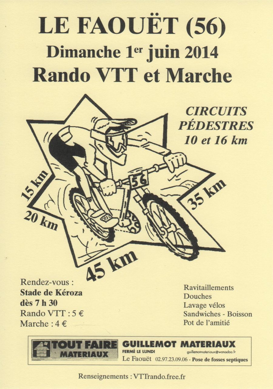 Rando VTT au Faouet