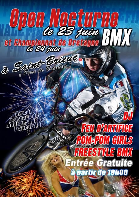 Le BMX en fte  Saint-Brieuc les 23 et 24 juin