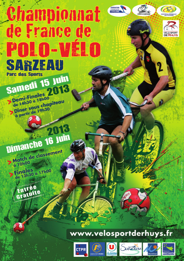 Championnat de France de Polo-Vlo  Sarzeau (56) ce week-end