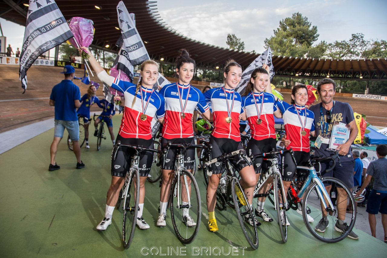 France Piste #5: les bretonnes Championnes de France de poursuite par quipes !