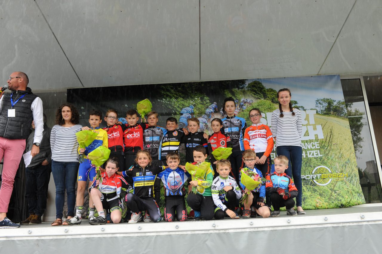 La Sportbreizh des coles de cyclisme: les petits comme les grands 