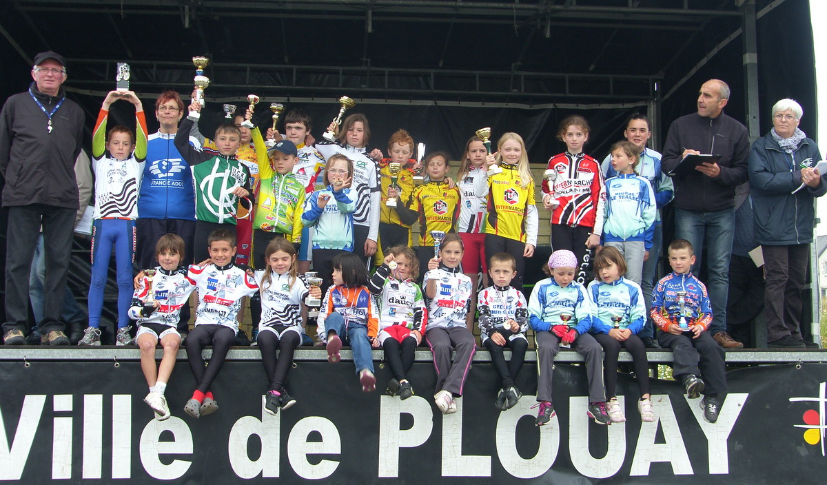 Ecoles de cyclisme  Plouay (56) : classements  