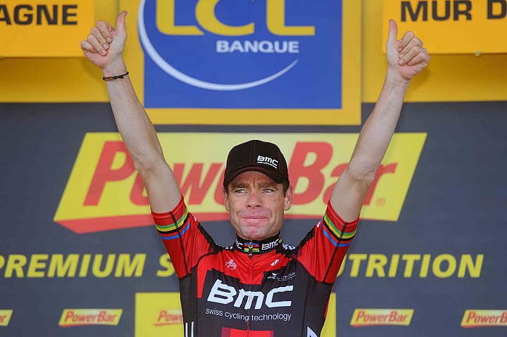  Cadel Evans prend la tte du classement UCI World Tour