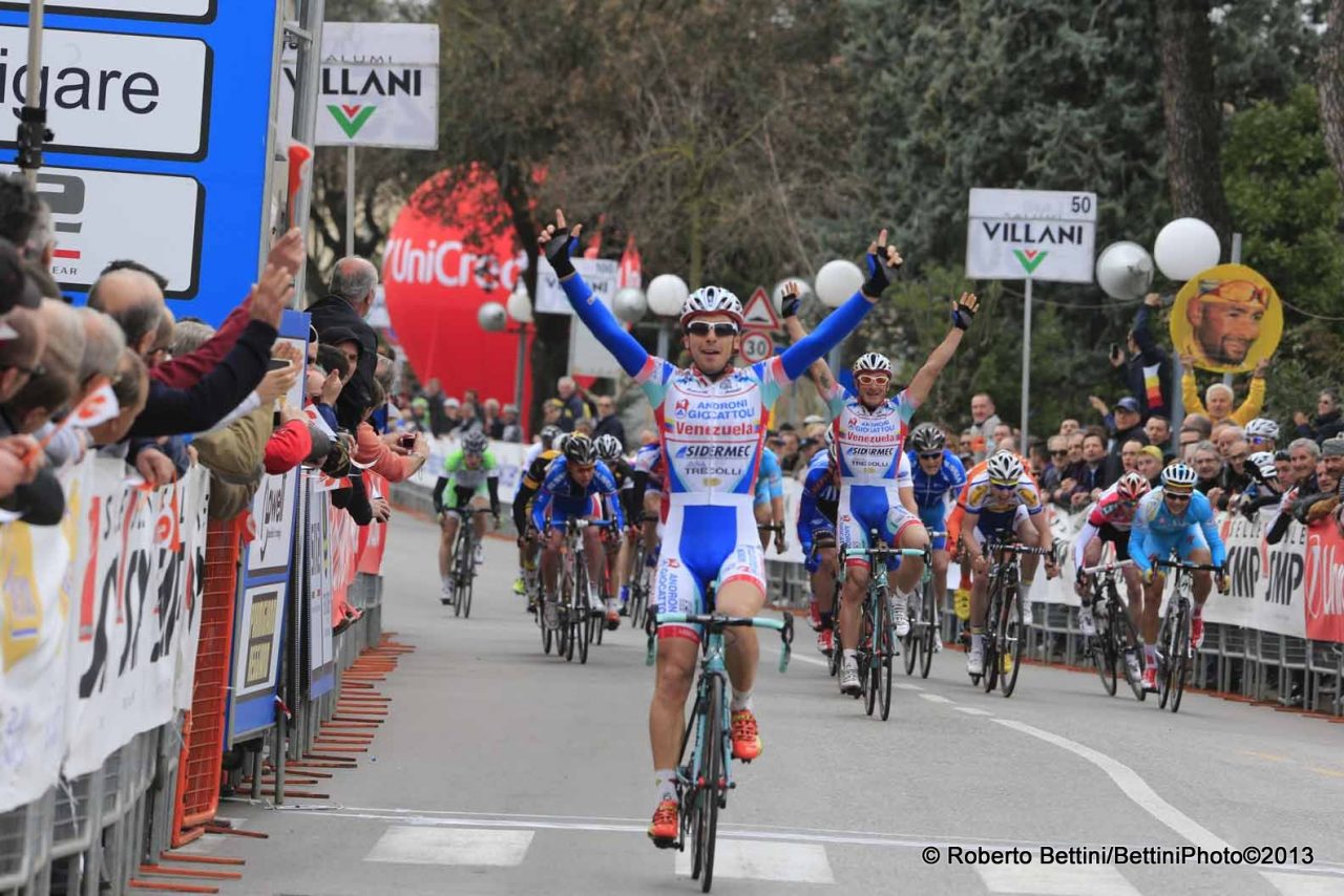 Semaine Coppi-Bartali  # 1 A : Felline 1er leader 