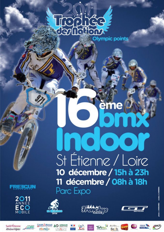 Indoor BMX de Saint-Etienne : Latitia Le Corguill s'impose 