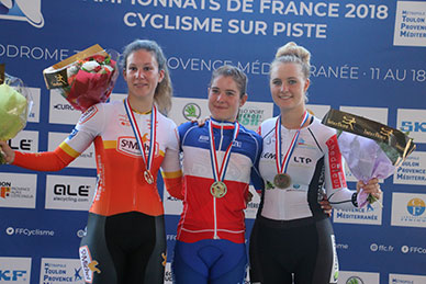 Demay conserve son titre du Scratch / Laurance 3me