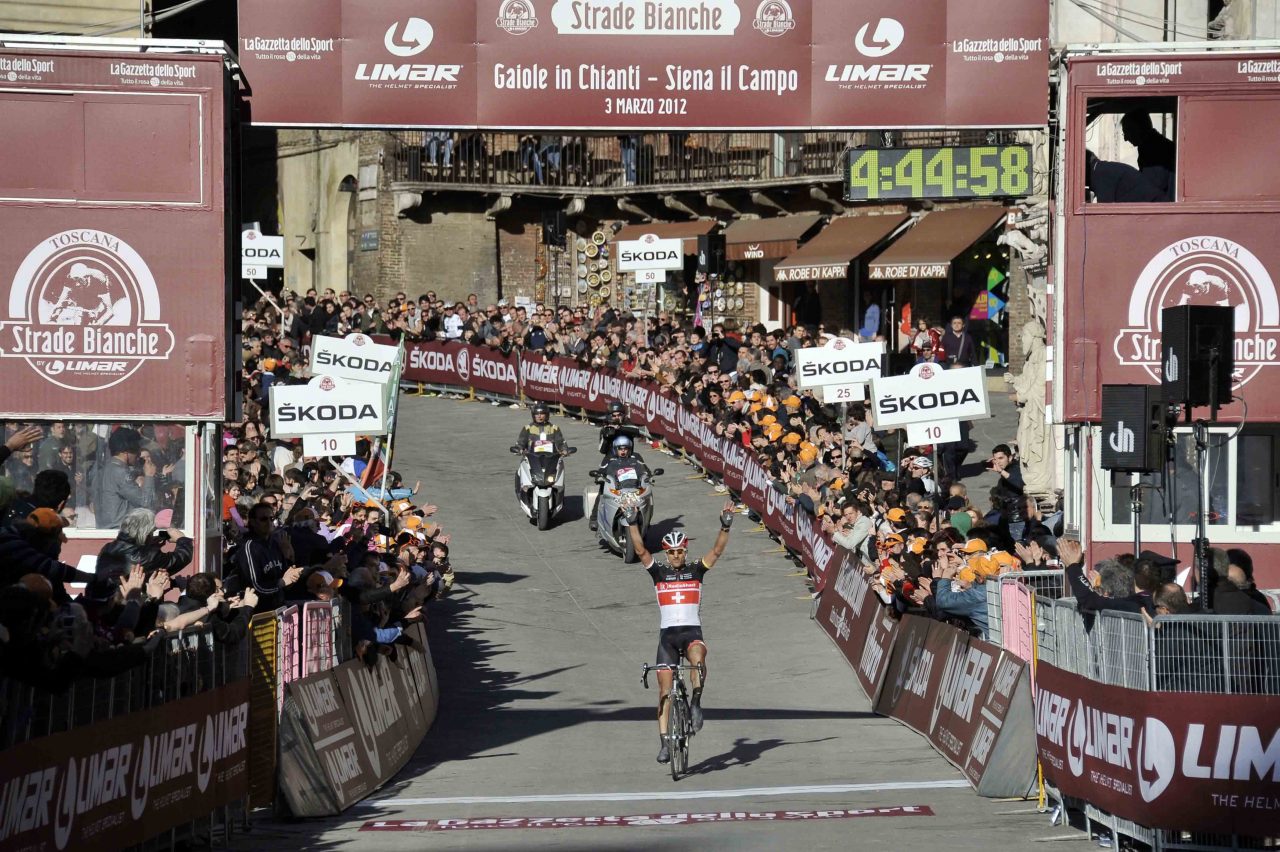 La Strade Bianche pour Cancellara