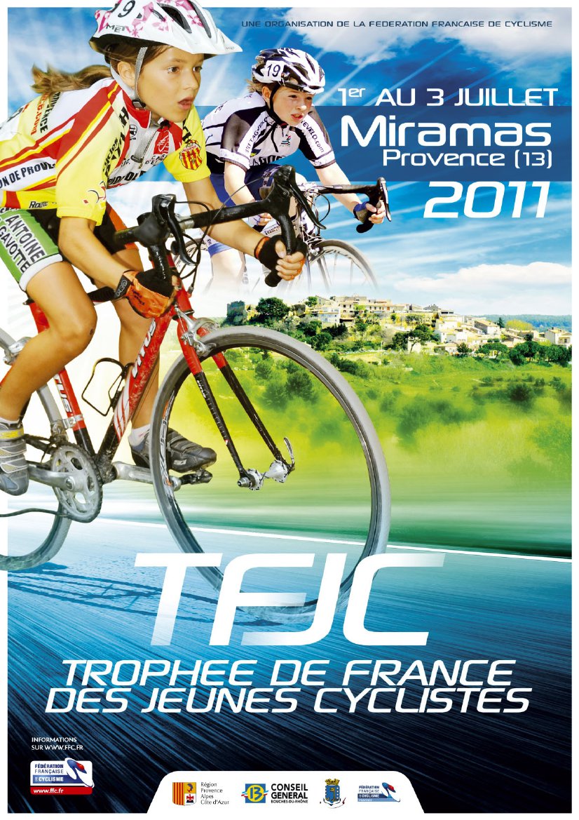 Trophe de France des Jeunes Cyclistes 2011  Miramas : la Bretagne 12e 