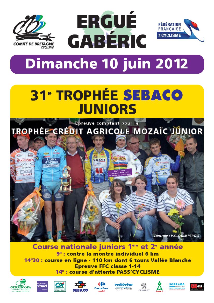 Trophe Sbaco Juniors : les infos et les horaires du CLM 