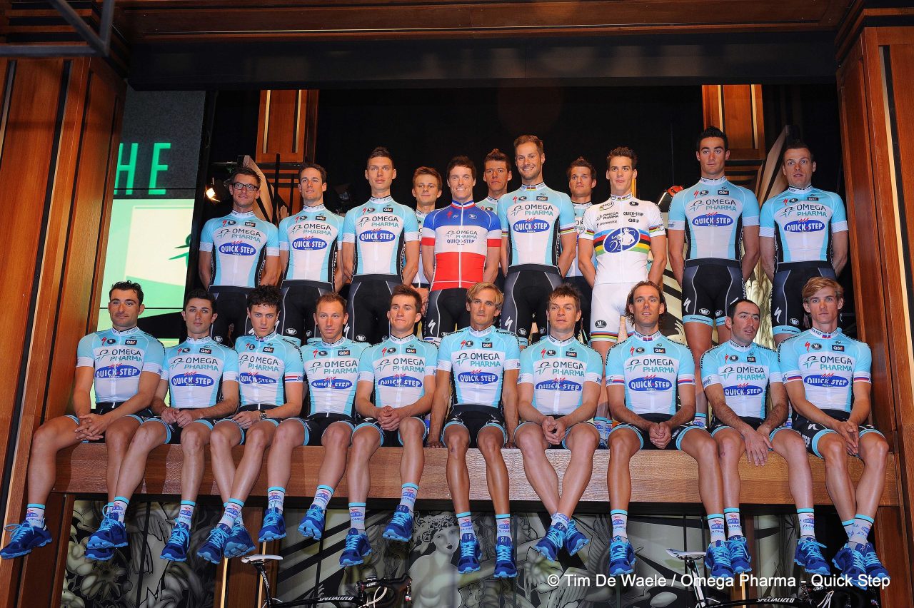 Prsentation de l'quipe Omega Pharma - Quick Step 