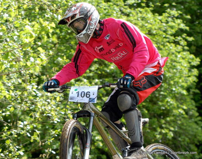 1re manche de la Coupe de Bretagne VTT Descente  Querrien: les rsultats 