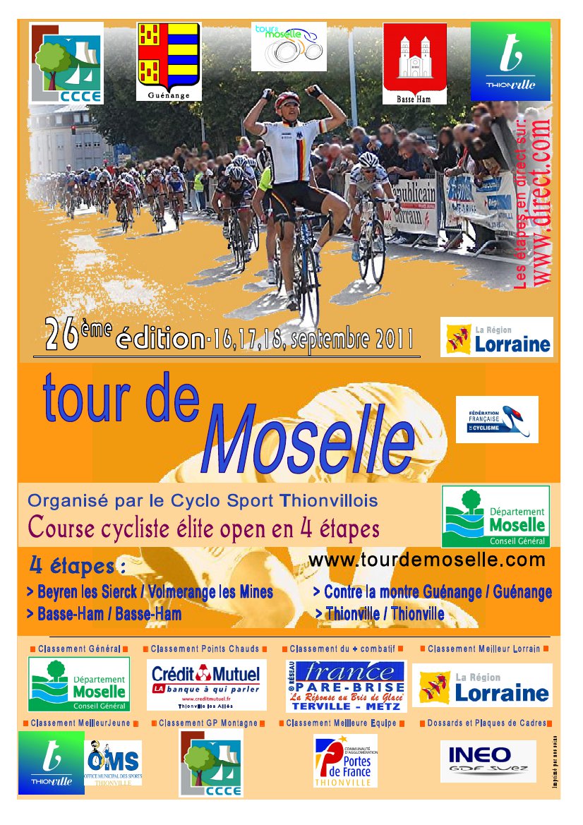 Tour de Moselle : les engags