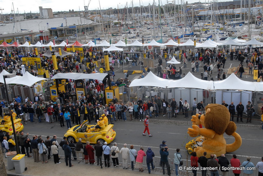 La grande boucle de retour  Lorient 