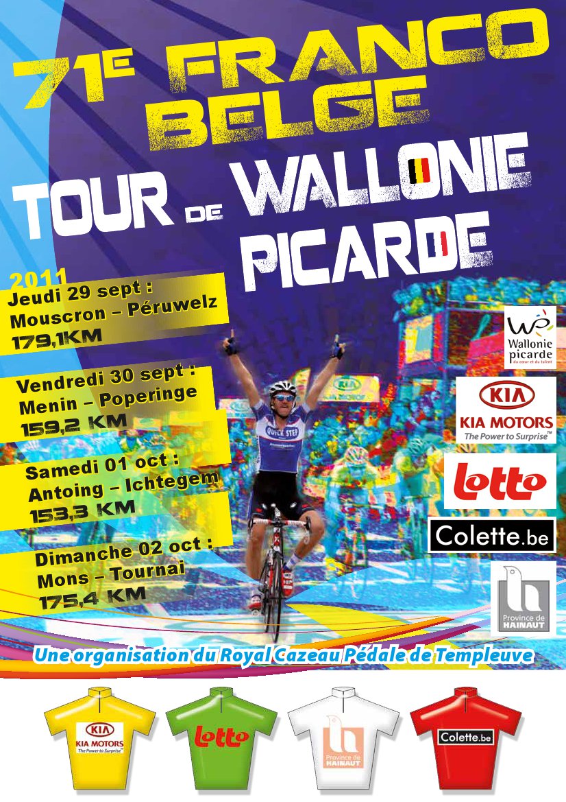 Tour de Wallonie Picarde (ex Circuit Franco Belge) : les partants 