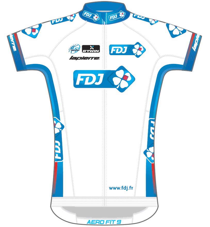 Le maillot 2013 de la FDJ