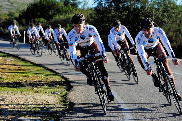 AG2R La Mondiale en stage 