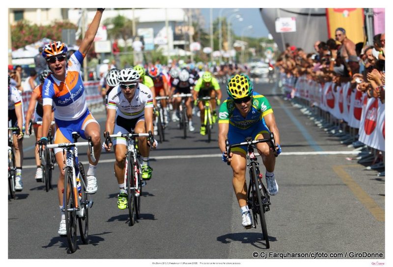 Tour d'Italie Dames : Vos au sprint / Ferrier-Bruneau 21me 