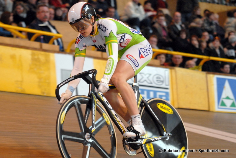 Championnat du Monde Piste  Copenhague: Virginie Cueff 13me du 500 mtres 