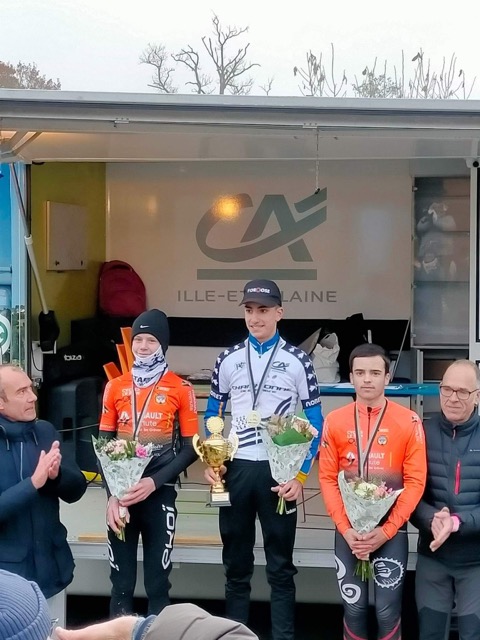 Championnats de Bretagne CX - U17: Cherruault confirme