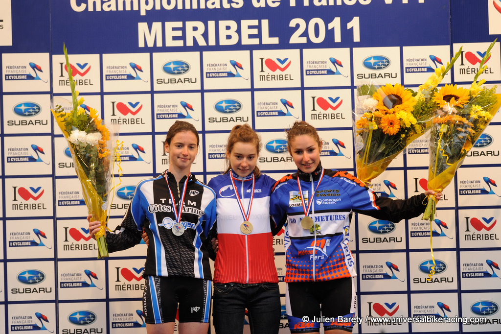 France VTT  Mribel : Menut s'impose chez les cadettes / Grimault 2e 