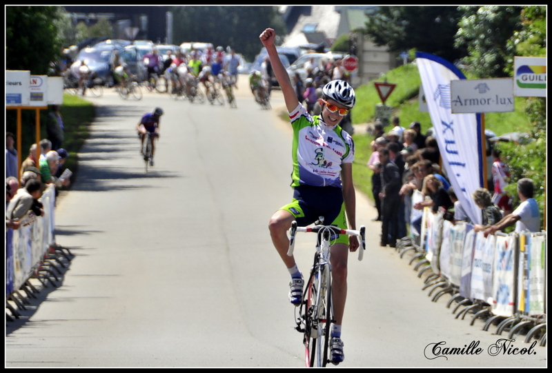 Ronde Finistrienne cadets : Robin en solitaire.