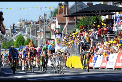 Cavendish s'impose sur le Tour