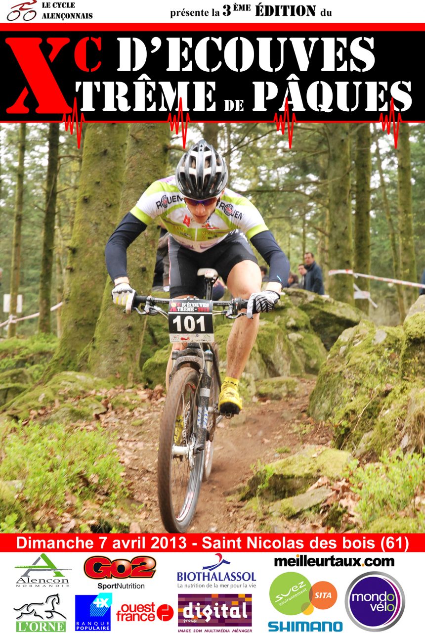 Prenez-date : Cross-Country d'Ecouves le 7 avril 2013