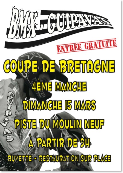 Coupe de Bretagne BMX #4: les engags  de Guipavas  