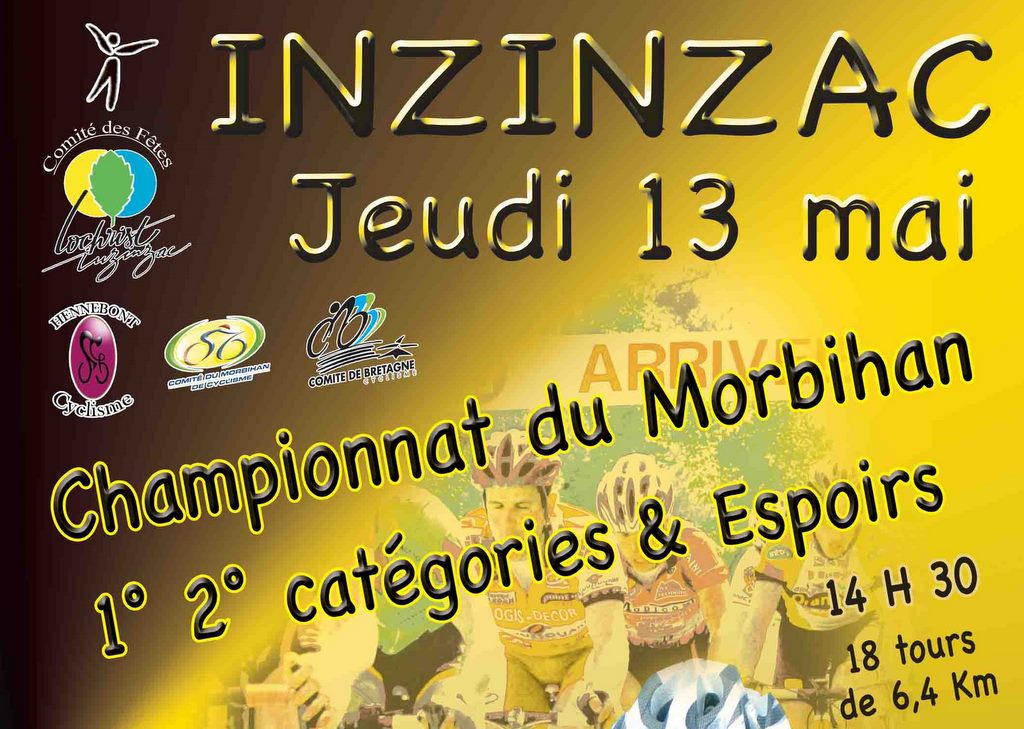 Championnat du Morbihan des 1re,2me et 3me catgorie  Inzinzac jeudi 
