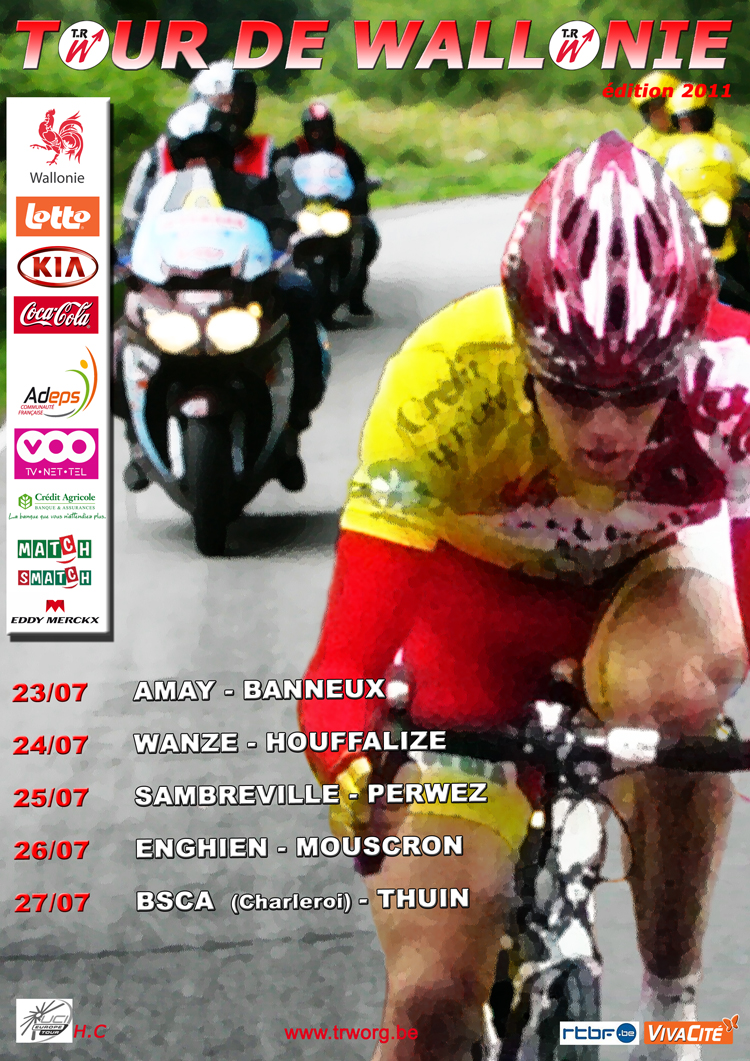 Tour de Wallonie : les engags