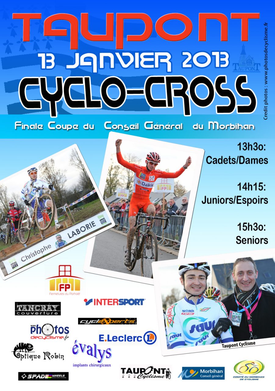 Cyclo-Cross de Taupont (56) : les engags