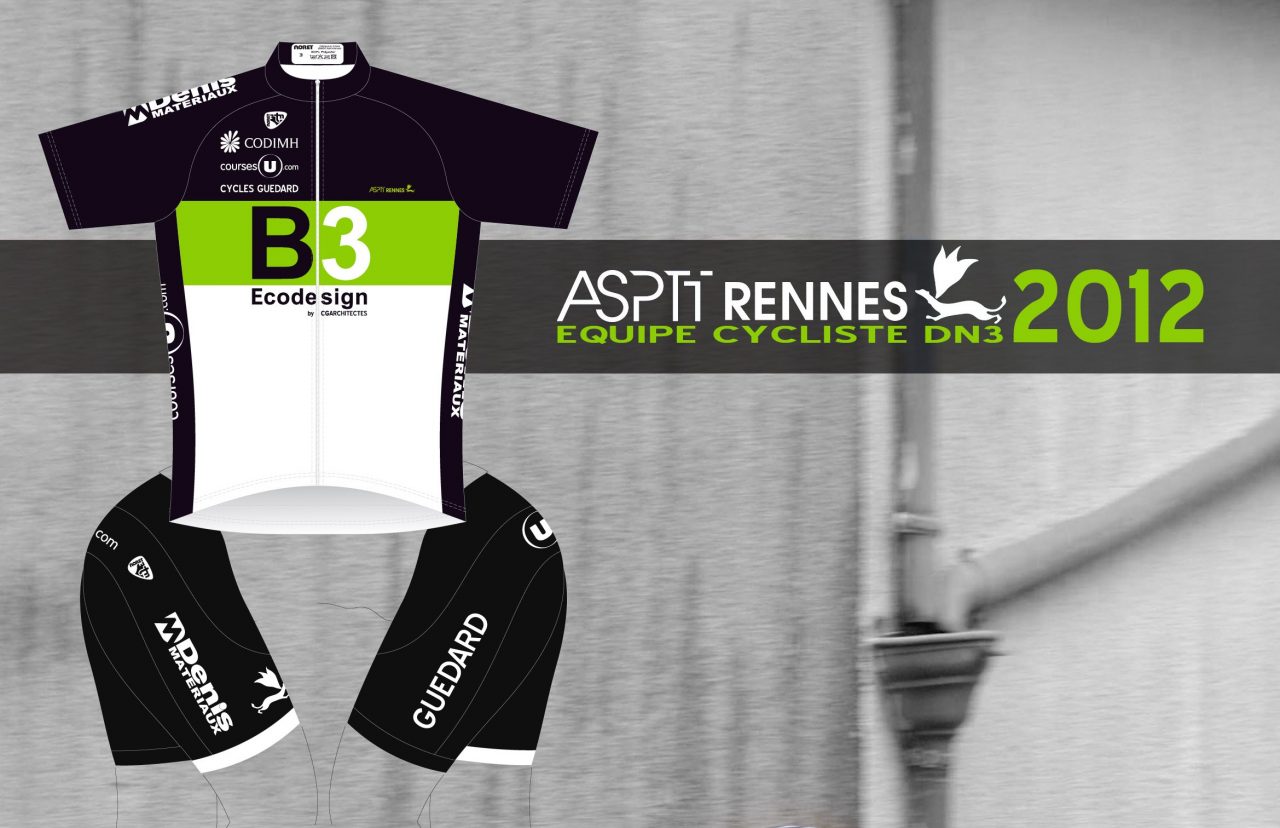 ASPTT Rennes Cyclisme : Nouveau Maillot & Sponsoring 