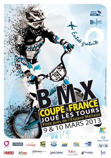 La coupe de France 2013 de BMX dbute  Jou-ls-Tours 