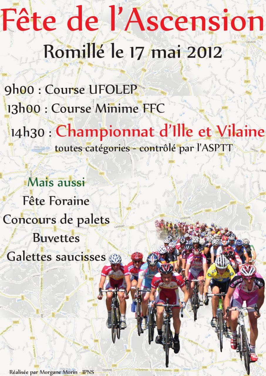 Championnat d'Ille-et-Vilaine des 2me et 3me catgories  Romill le 17 mai 