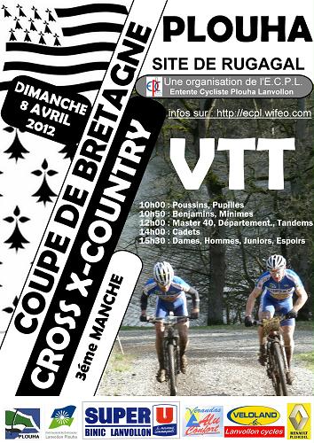 Coupe de Bretagne VTT X-Country # 3  Plouha (22) dimanche 