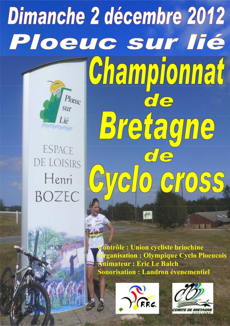 Le championnat de Bretagne de cyclo-cross  l'affiche ! 