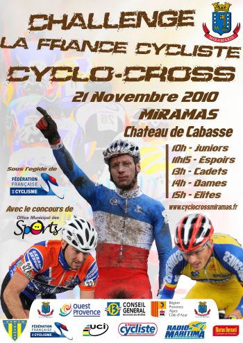 Miramas accueille le challenge national de cyclo-cross 