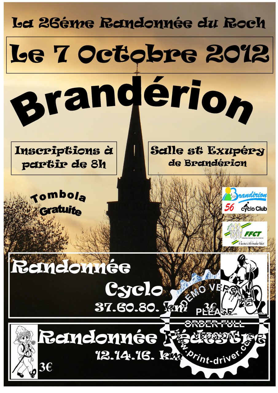 Brandrion (56) :  La 26e Randonne du Roch 