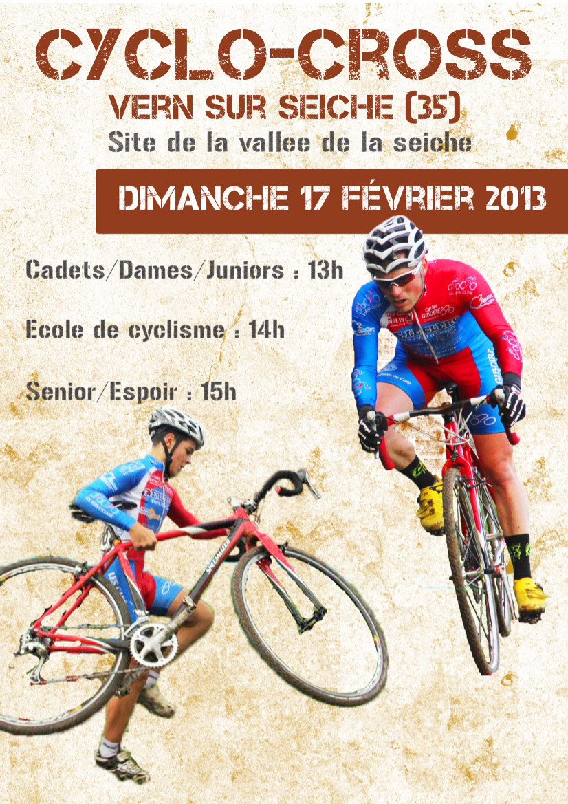 Cyclo-Cross de Vern-sur-Seiche (35) : Les engags